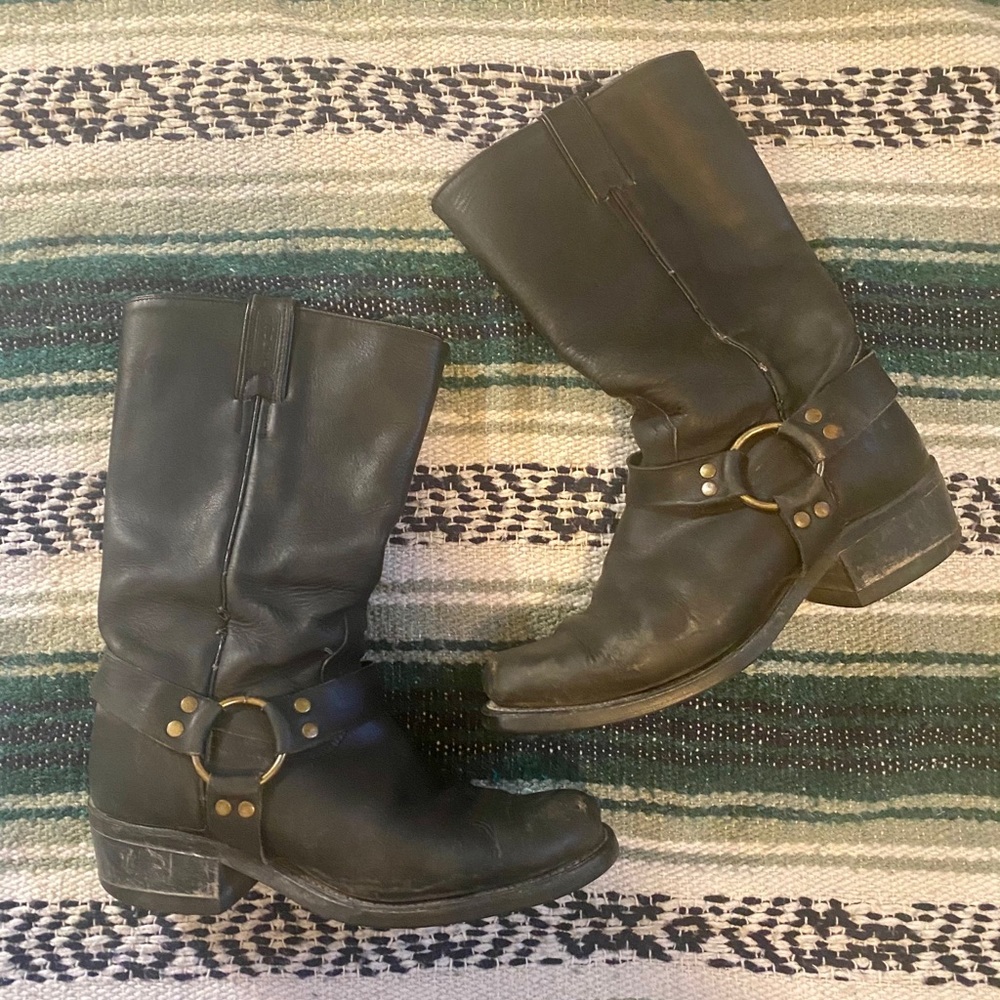 Boulet Black Motorcycle Boots 6082